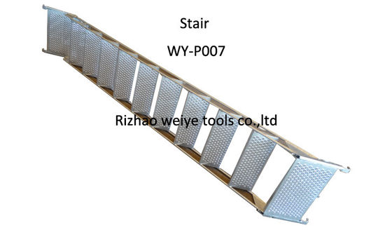 Chine Pré - échelle galvanisée d'échafaudage, système 37kg 3.05*2m d'échafaudage d'escalier fournisseur