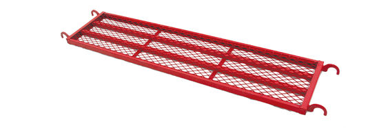 Engrenez la planche en acier avec le crochet pour l'acier du système Q235 d'échafaudage de vue de H fournisseur