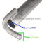 L'échafaudage partie 48.3*3.2mm tuyau Anchorage tubulaire de mur de 500mm et de 1000mm fournisseur